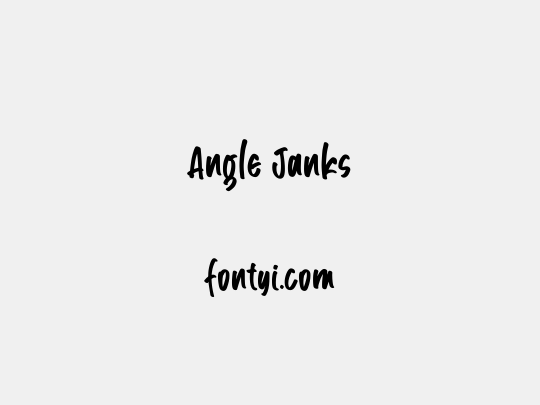 Angle Janks