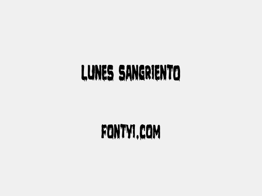 Lunes Sangriento
