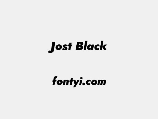 Jost Black