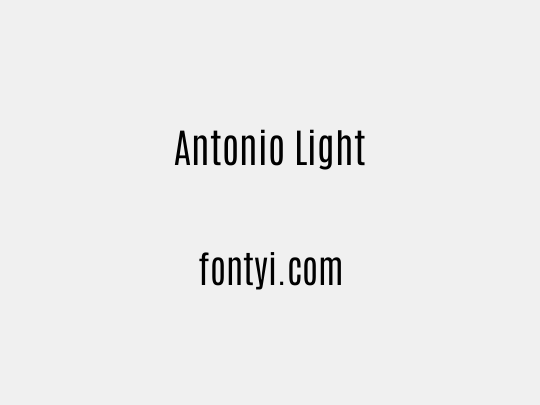 Antonio Light