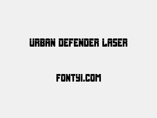 Urban Defender Laser