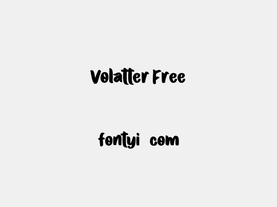 Volatter Free