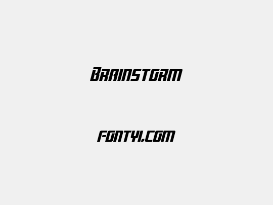Brainstorm