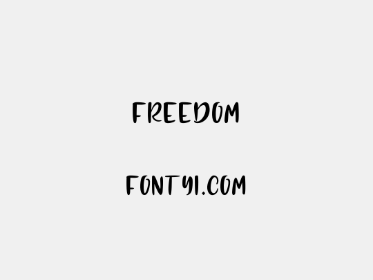 FREEDOM