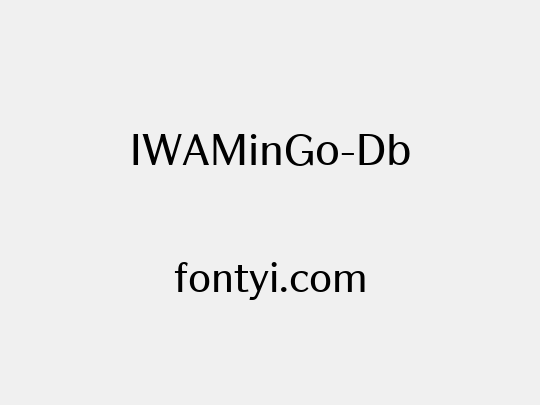 IWAMinGo-Db