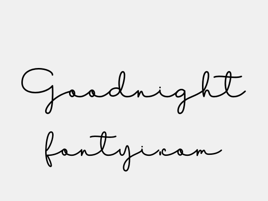 Goodnight