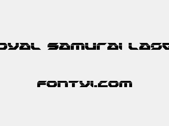 Royal Samurai Laser