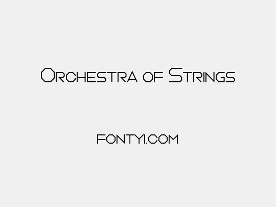 Orchestra of Strings