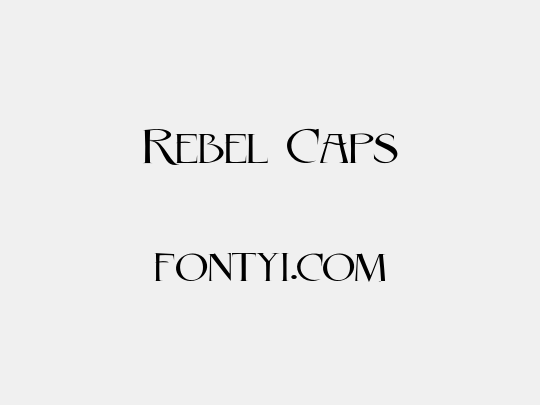 Rebel Caps