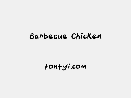 Barbecue Chicken