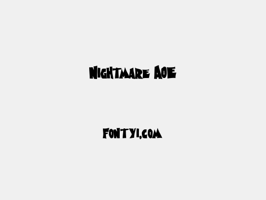 Nightmare AOE