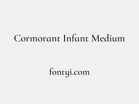 Cormorant Infant Medium