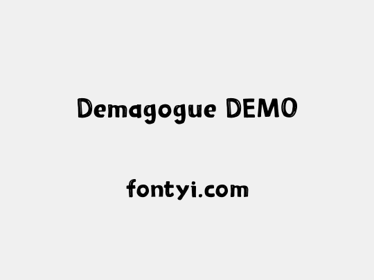 Demagogue DEMO