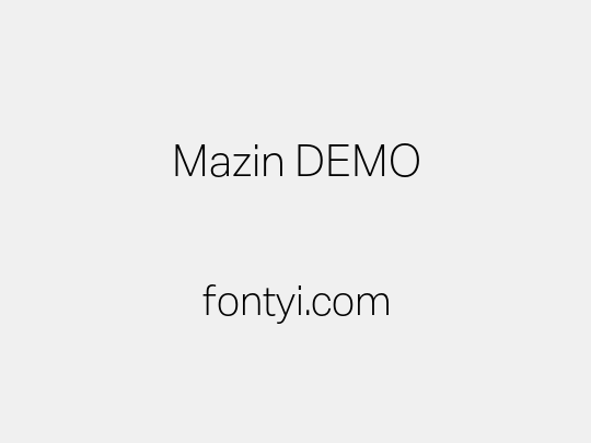 Mazin DEMO