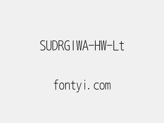 SUDRGIWA-HW-Lt