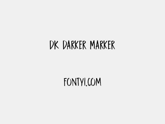 DK Darker Marker