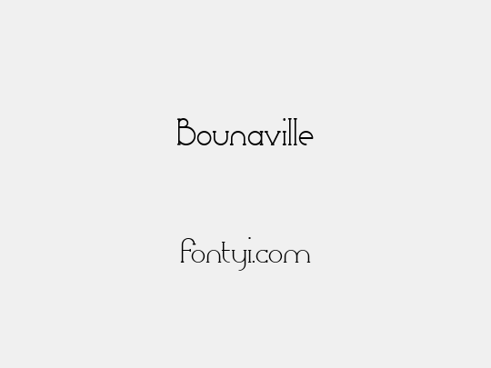 Bounaville