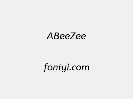 ABeeZee