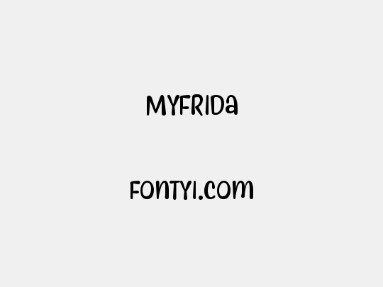 Myfrida