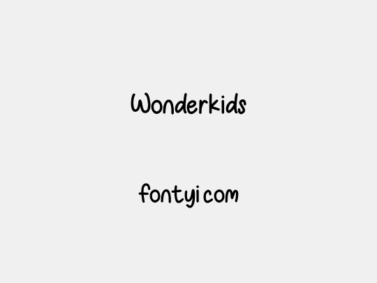 Wonderkids
