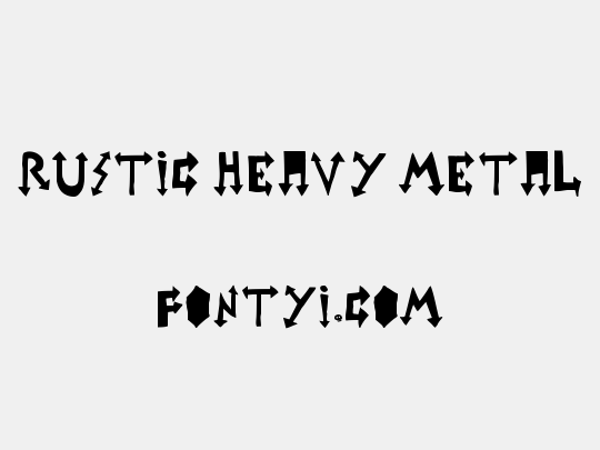 rustic heavy metal