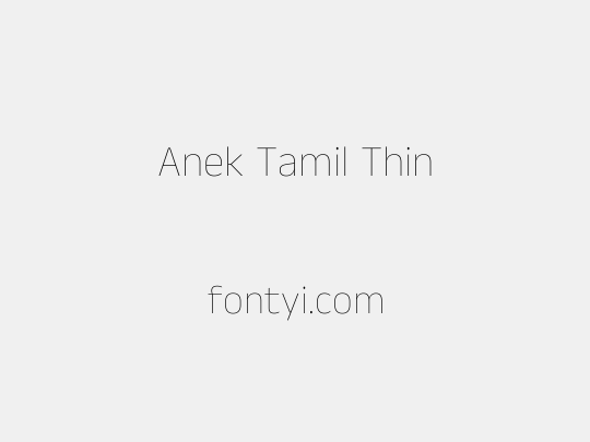 Anek Tamil Thin
