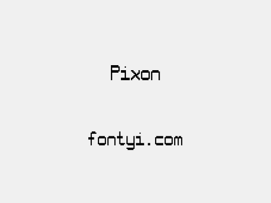 Pixon