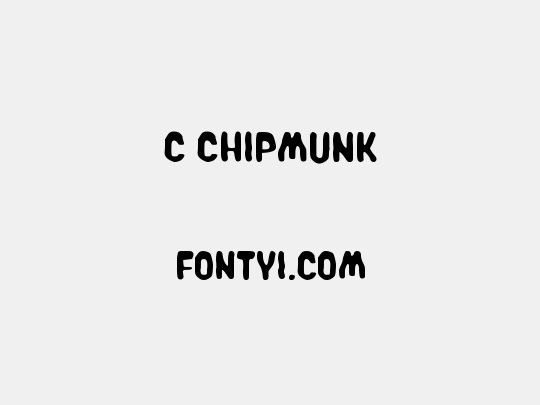 c Chipmunk
