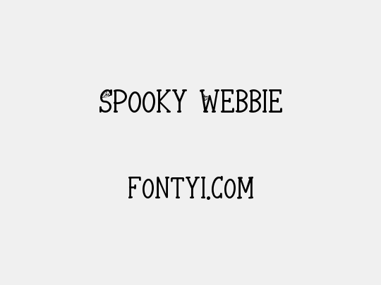 Spooky Webbie