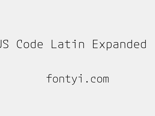 M PLUS Code Latin Expanded Light