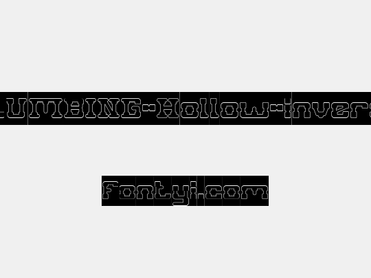 PLUMBING-Hollow-inverse