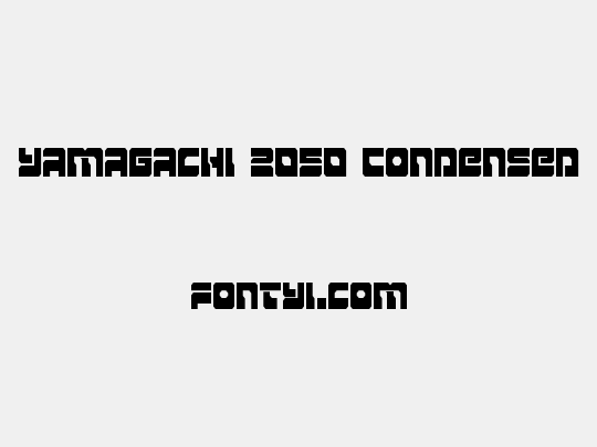 Yamagachi 2050 Condensed