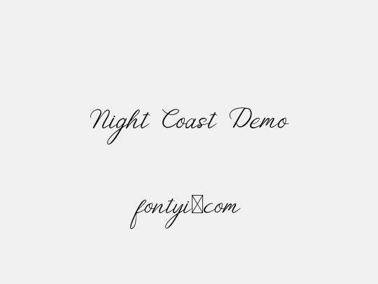 Night Coast Demo