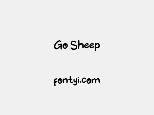 Go Sheep