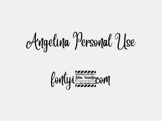 Angelina Personal Use