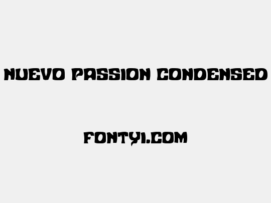 Nuevo Passion Condensed