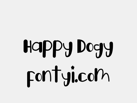 Happy Dogy