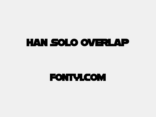 Han Solo Overlap