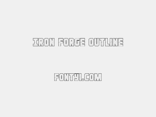 Iron Forge Outline