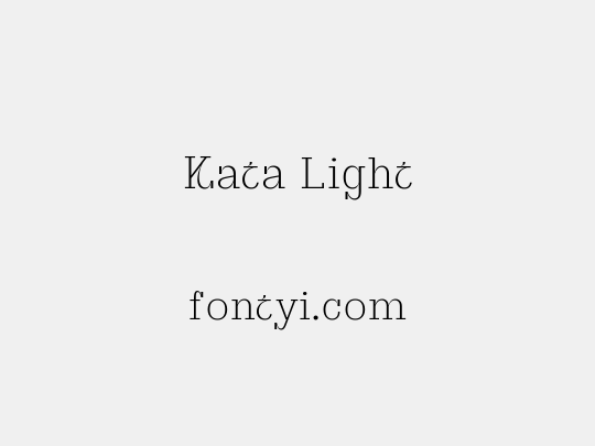 Kata Light
