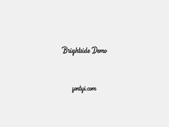Brightside Demo
