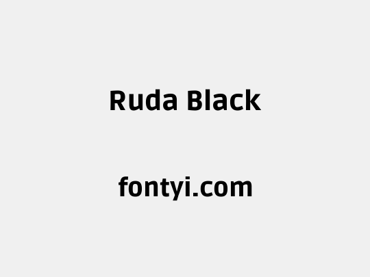 Ruda Black