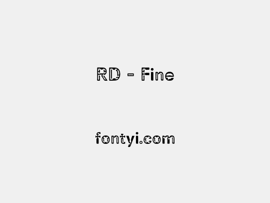 RD - Fine