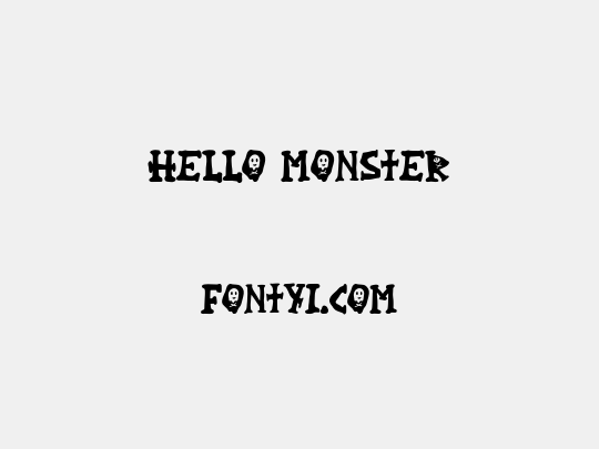 Hello Monster