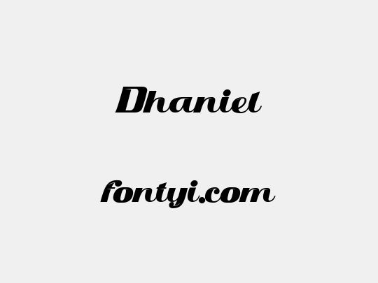 Dhaniel