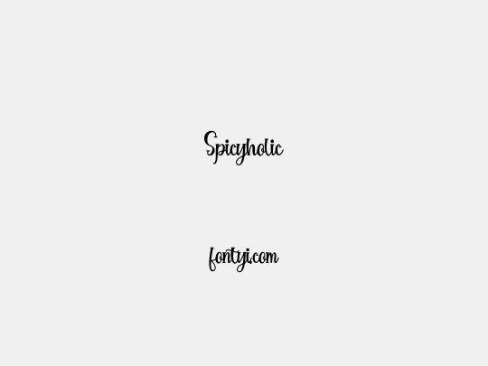 Spicyholic
