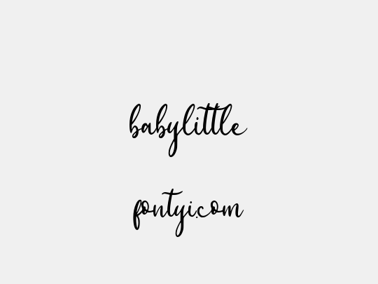 babylittle