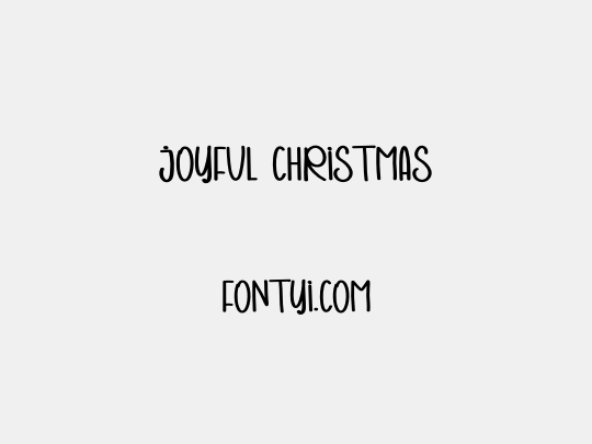 Joyful  Christmas