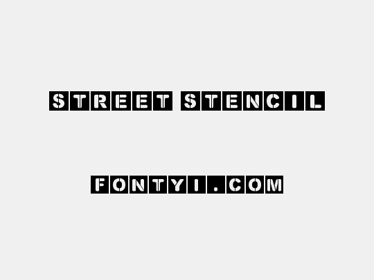 Street Stencil