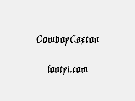 CowboyCaxton